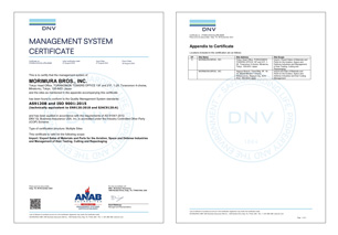 management system certificate